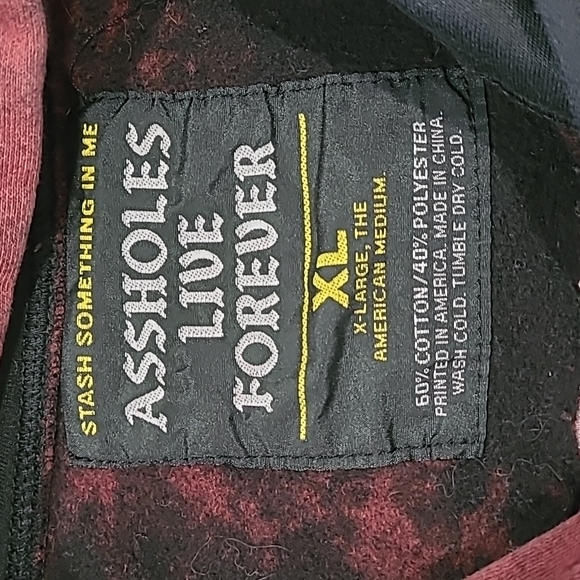 A-Holes Live Forever hoodie - Picture 4 of 4